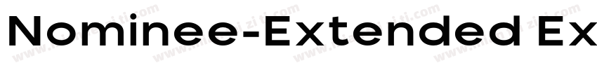 Nominee-Extended Extended字体转换